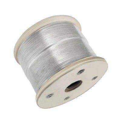 Hohe Korrosionsbeständigkeit 7x7 1,5 mm 2 mm PVC-beschichtetes Stahldrahtseil zum Heben und Riggen 1570MPa 2160MPa