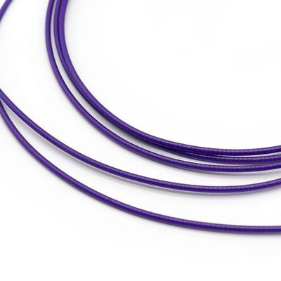 7x7 7x19 7/64 PVC-beschichtetes Drahtseil für Baustoffe aus Edelstahl 316