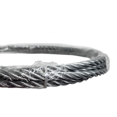 4x31 WSC 8,3 mm galvanisiertes Stahldrahtseil in Standard-AiSi-Kohlenstoffstahl für den Bau
