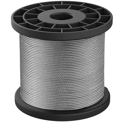 kaufen 1x7 1x19 7x19 7x7 Edelstahlkabel 316 Stahlkabelseile Draht aus Edelstahl Drahtseil mit poliertem Oberflächen und niedrigem C-Gehalt online manufacture