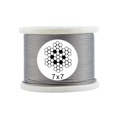 Kaltgeführtes Stahldrahtseil mit einem Durchmesser von 16 mm und einer Zugfestigkeit von 1770 MPa und anderen Toleranzen