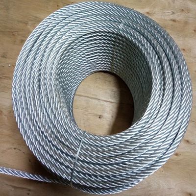 100ft Spulen 6x19 IWRC Galvanisiertes Stahlkabel Seile Drahtseil 3/32
