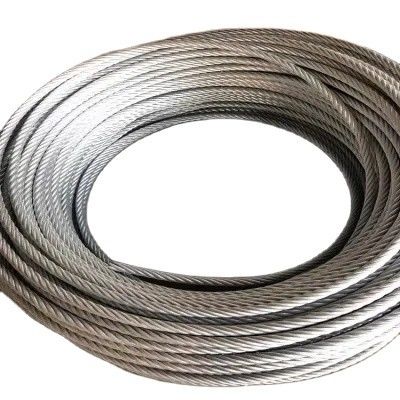 Ein guter Preis. 6X25 6X25fi FC/Iwrc Galvanisiertes Stahldrahtseil für den Bau Derrick Ölbohrung erschwingliche und vielseitige Lösung Online
