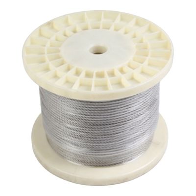 6*24 Stahlkabel Seil Drähte 6x24 ss304 ss316 Edelstahlkabel Stahlkabel Seil für schwere Anwendungen