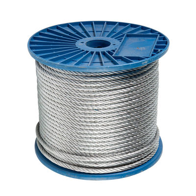 6*7 Stahlkabel Seil Drähte 6*19 Stahlseil 6x7 6x19 Galvanisiertes Stahldrahtseil Nichtlegierungszeugnis ISO9001/ISO14001