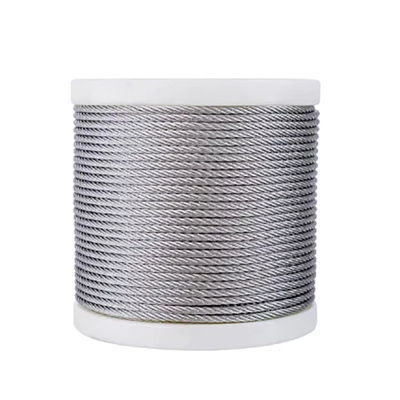 Hochfeste nichtlegierte Edelstahldrahtseile 8mm 9mm 10mm 6X12 7FC 6X24 FC 6X19 FC 6X37 FC für Winch