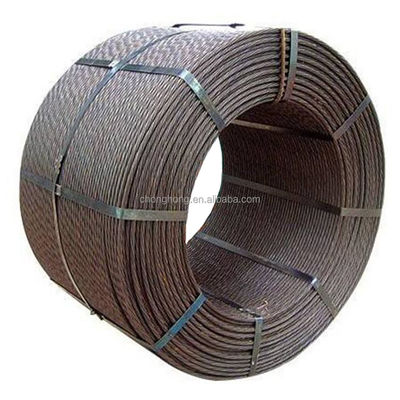 SAE1006B/SAE1008B/Q195/Q235 Galvanisiertes Stahldrahtstrang 7/32 Zoll 3/2.64mm ASTM A475 für die Anpassung des Verarbeitungsdienstes