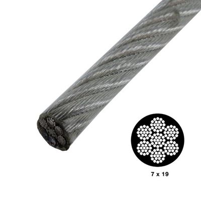 1000FT 7 x 19 Stränge AISI316 1/8