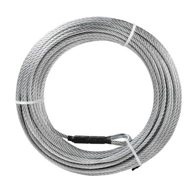 Ein guter Preis. 12 mm galvanisiertes Stahldrahtseil für Zaunarbeiten erfüllt die AiSi-Standardanforderungen Online