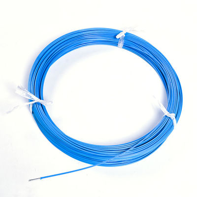 Nichtlegierte 3/16 Durchmesser Blaue Farbe PVC beschichtet galvanisiertes Stahldrahtseilkabel für gute Leistung in Seeanwendungen