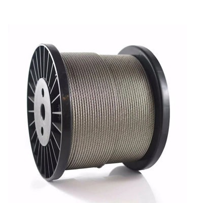 6mm 6x19 fc 304 7x19 IWRC 10mm 12mm unverzinktes Stahldrahtseil Kabel Toleranz ± 1%