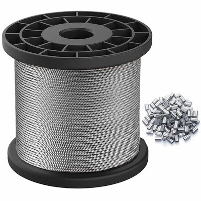 kaufen Edelstahldrahtseil M3 M4 M6 M8 M12 Helle Oberfläche für AiSi Standard Direktversorgung online manufacture