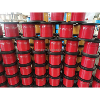 Verzinktes Stahlseil PVC beschichtet 7x7 / 7x19 Vinyl beschichtet Flugzeugkabel 1/8