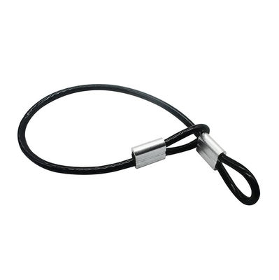 Ein guter Preis. Schwarz oder individuell angepasst Kurzseilseil Seil Schnürseil Sicherheitskabel für Außentore 4mm Vinyl beschichtet Edelstahl Online