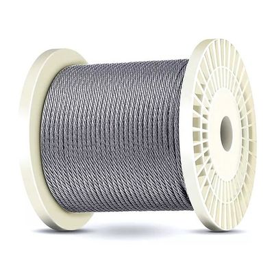 10 mm Edelstahldrahtseil 7x19 für Krane und andere Verarbeitungsdienste A2 A4 AISI304 AISI316 SUS304 SUS316