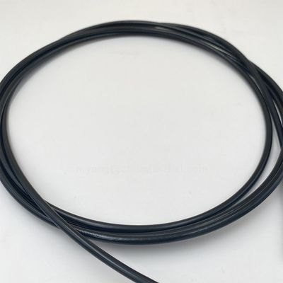 Nichtlegiertes PVC-Beschichtetes Drahtkabel Schwarz Kunststoff überzogen Draht Schwarz Vinyl beschichtet Stahlkabel Seil Verzinktes Drahtseil Anpassung