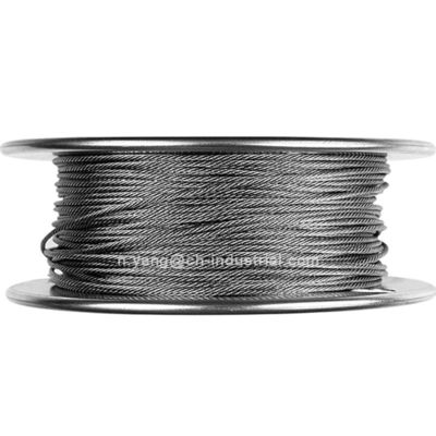 Ein guter Preis. 7x19 galvanisiertes Stahldrahtseil 3/64