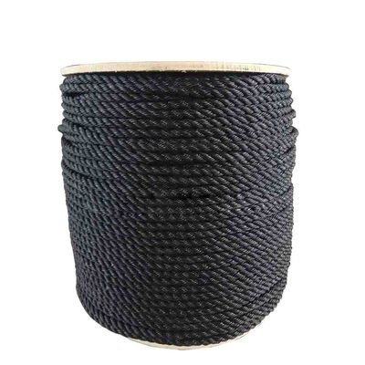 Ein guter Preis. 14 mm 3-strängiges PE-Seil für Landwirtschaftsgewächshäuser Schwarze Farbe Polyethylen PP/PE Materialstandard AiSi Sonstiger Verarbeitungsdienst Online