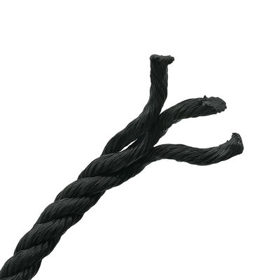 Ein guter Preis. Polyethylenseil mit 3 Strängen aus PE-Stahl, schwarz, für andere Verarbeitungsarbeiten innerhalb von 18 mm Online