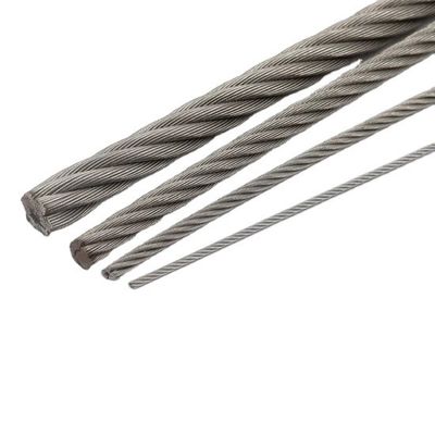Ein guter Preis. Vernünftiges Stahldrahtseil 1x7 1x19 1x37 mit akzeptablem OEM und 0,08% C-Gehalt Online
