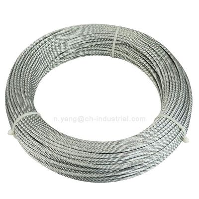 6*19 Galvanisiertes Stahlkabel Seile 3/64