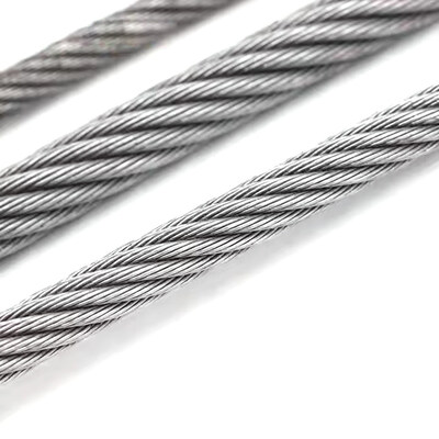 Ein guter Preis. Drahtseilkrane aus unlegiertem Stahl für Hafenhebezeuge, Aufzüge 6x25fi 6mm-50mm Kohlenstoffstahlkonstruktion online