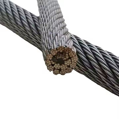 DIN-Standard galvanisiertes Stahldrahtseil für Baumaschinenbau und Maschinenbau