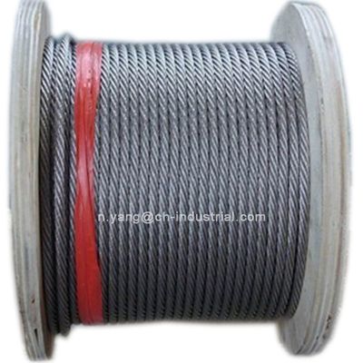 6x12 7FC Drahtseil 8mm Verzinktes Stahlseil für harte Bedingungen