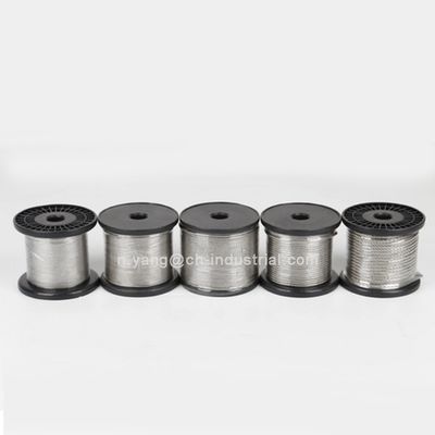 kaufen Hohe Korrosionsbeständigkeit und C-Gehalt 0,08% 7x19 1,8 mm Edelstahldrahtseil für Inoxkabel online manufacture