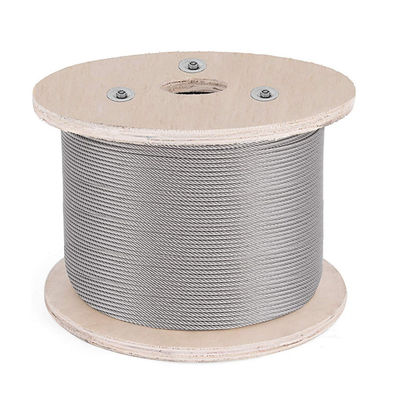 6 mm Edelstahl 304 Kabel 316 304 Edelstahl SS Kabel für Balustraden Kabeldek-Schienen Sonstige Verarbeitungsdienstleistungen angeboten