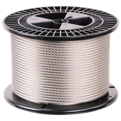 kaufen 7*7 Galvanisiertes 1 4 Stahlkabel Nichtlegiertes 1000m/Rolle 1770Mpa Korrosionsschutz online manufacture