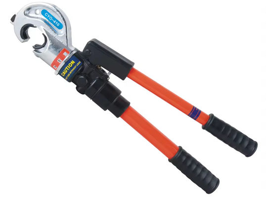 CYO-410H 35-300mm2 Selbstständiges Hydraulikrohrcrimping Tool Kabel Lug Crimping Head Schnellkopplung 700bar Ölpumpe