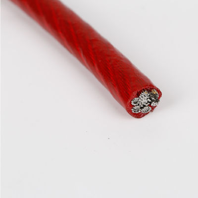 7x7 / 7x19 Galvanisiertes Stahlkabelseil PVC beschichtetes Stahldrahtseil Drahtseil Maße 5/32 Zoll bis 7/16 Zoll für harte Bedingungen