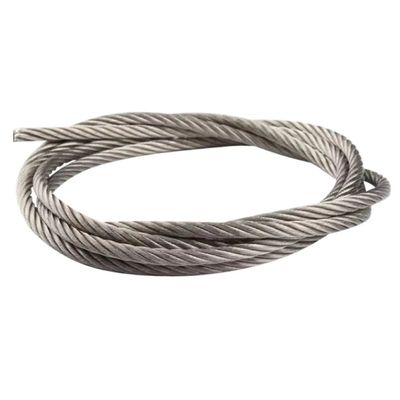 Ein guter Preis. 304 Edelstahlkabel 7x19 Stränge Kern Flugzeugkabel Spannung 6400 Pfund 164 Ft SS Kabel 1/4