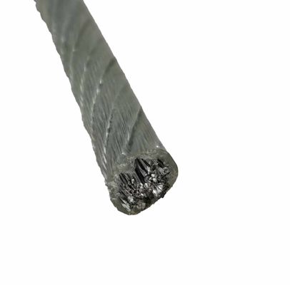 Edelstahlkabel 316 Kabelgeländer 300FT Farbiges PVC Drahtseil 7x7 Stränge für Außendeckgeländer Baukasten 1x19