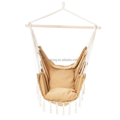 kaufen Außen-Innen-Baumwolle Poly-Hängematte Garten Hinterhof-Hängematte online manufacture