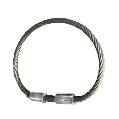 Ein guter Preis. Galvanized Steel Wire Rope Lifting Sling Hand Rigging Slings With Thimble for Crane Online