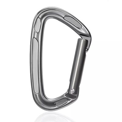 Ein guter Preis. 23KN Edelstahl-D-Form-Carabiner-Clip für Klettertechnik Online