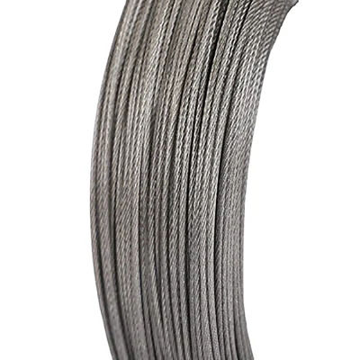 Ein guter Preis. Hohe Festigkeit 0,9 mm galvanisiertes Stahldrahtseil 7*3 Typ für Zeitgurt und Förderband Online