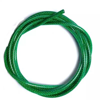 Ein guter Preis. Strecke Nylon beschichtet Edelstahl Drahtseil mit freiem Schneiden Stahl und Haltbarkeit Online