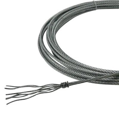 Ein guter Preis. Galvanisiertes Edelstahldrahtseil 7x7 Konstruktion mit 1,2 mm-16 mm Durchmesser für industrielle Verwendung online