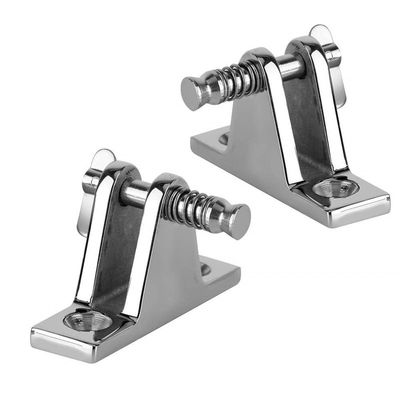 Ein guter Preis. 316 Edelstahl Bimini Top Deck Hinge Marine Hardware für Bootszubehör Online