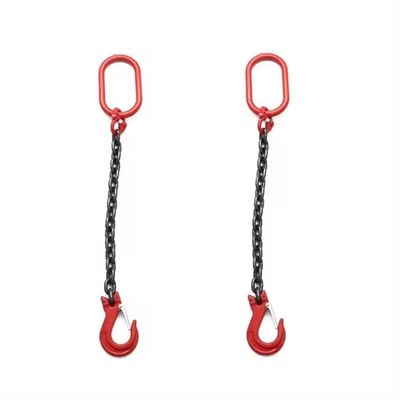 Ein guter Preis. Grade 80 Einstellbar G80 6mm Einbeinkette Schlinge zum Heben Durchmesser 8mm Online