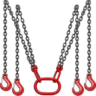 Ein guter Preis. Doppelhaken-Vierhaken-Sling-Ring-Hofketten-Sling für den schweren Bau Online