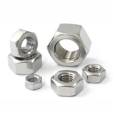Ein guter Preis. Metrische Hex-Nuss aus Edelstahl M16 M28 M30 M12 M26 M40 SS304 SS316 Sechseckenkopf-Nuss Online