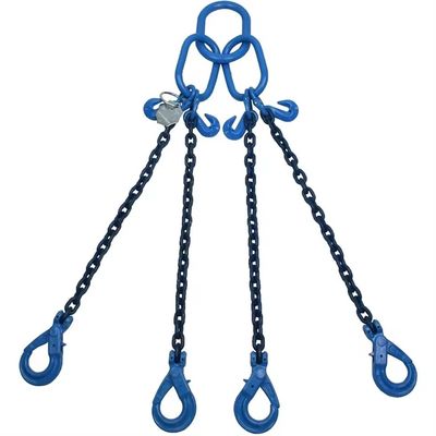Ein guter Preis. Standard-Schwarze Veredelung Starke G80 Legierung Stahl Lifting Chain Schlinge mit Haken Online