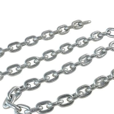 Ein guter Preis. 20Mn2 Stahlverbindungskette 22mm Hochfeste Legierungsstahlkette Testbelastung 48kN Online