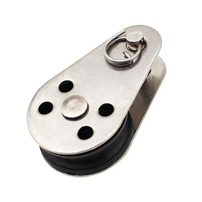 Ein guter Preis. Neueste Pulley-Block für die Schwerindustrie Edelstahl 8252 Einzelblock Nylon-Schaufel Online