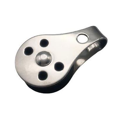 Ein guter Preis. Edelstahl-Doppel-Schaufel-Kugel-Spiel-Auge-Typ für die Gesundheitsversorgung Rigging Block SS316 Online