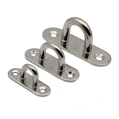 Ein guter Preis. Deck Yacth Hängendes Zubehör Edelstahl Oblong Pad Augenplatte Stapel Ring Haken Online